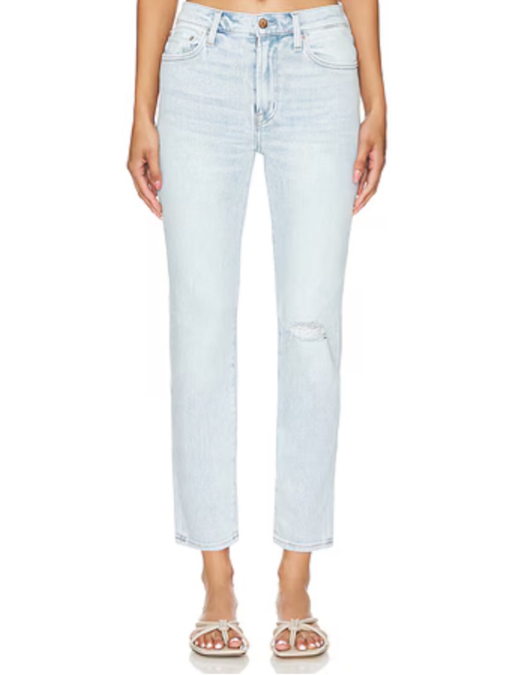 Revolve Pistola LNORA Distressed straight Jeans
